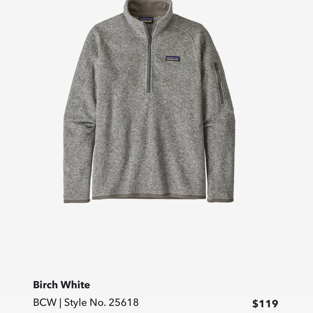 Patagonia women’s medium 1/4 zip fleece